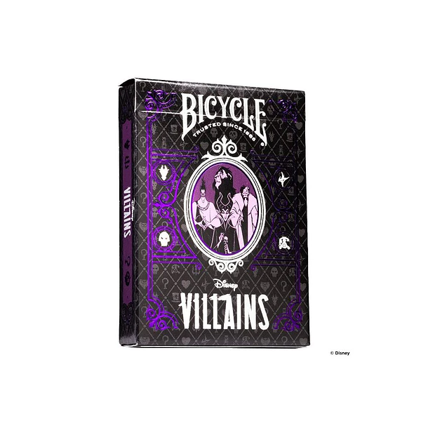 Naipe Bicycle Disney Villains 1