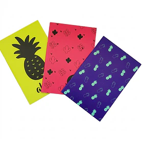 Libreta Bond 80gr.c/Puntos Set 3 unid Village