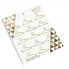 Clip Colgador Mio Gold