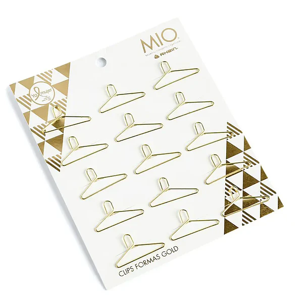 Clip Colgador Mio Gold 