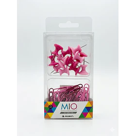 Set 2 Piezas Push Pins Grandas Y Clips Rhein