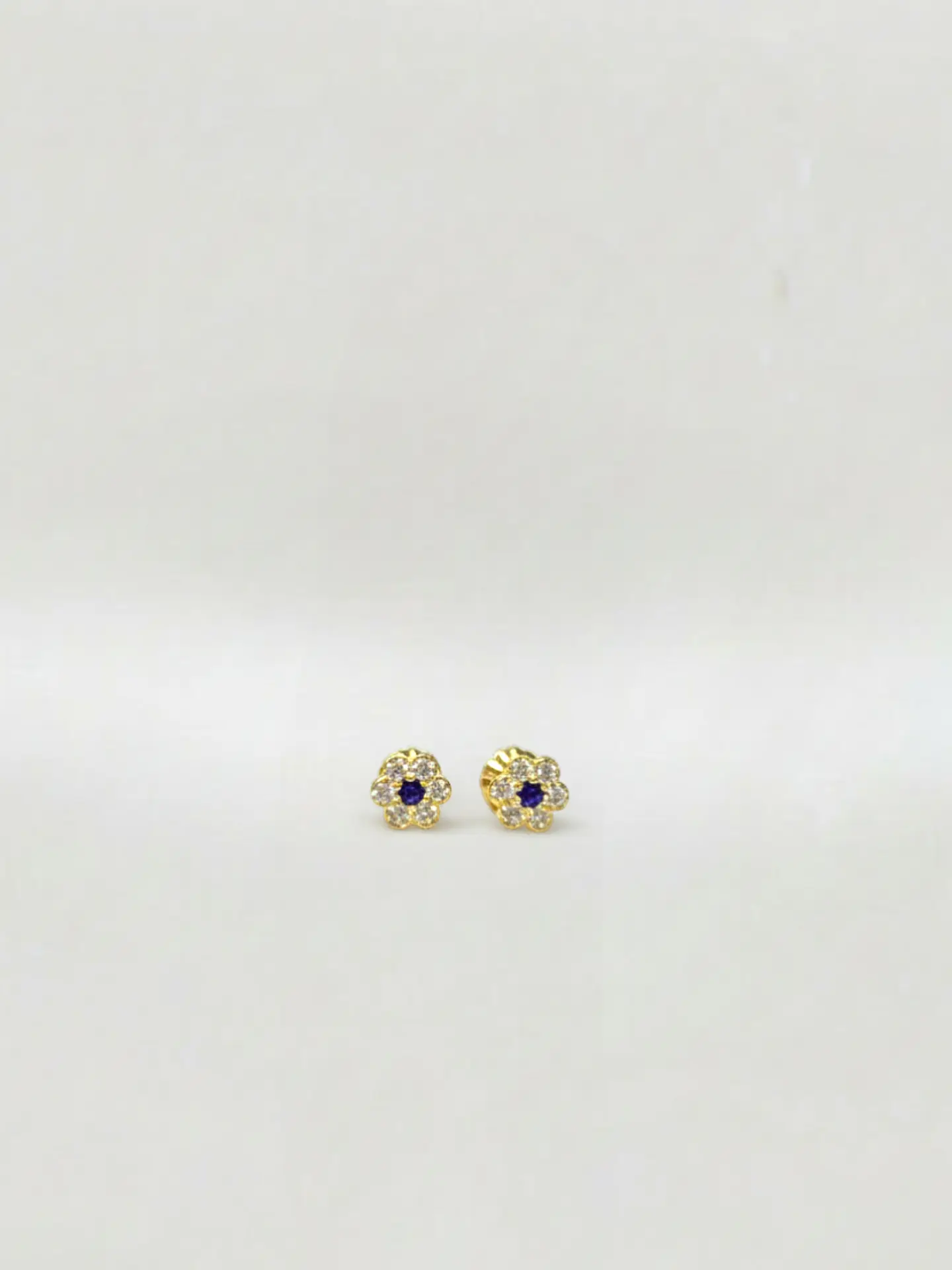 Aros Roseta Amatista Imperial Oro 18k 3