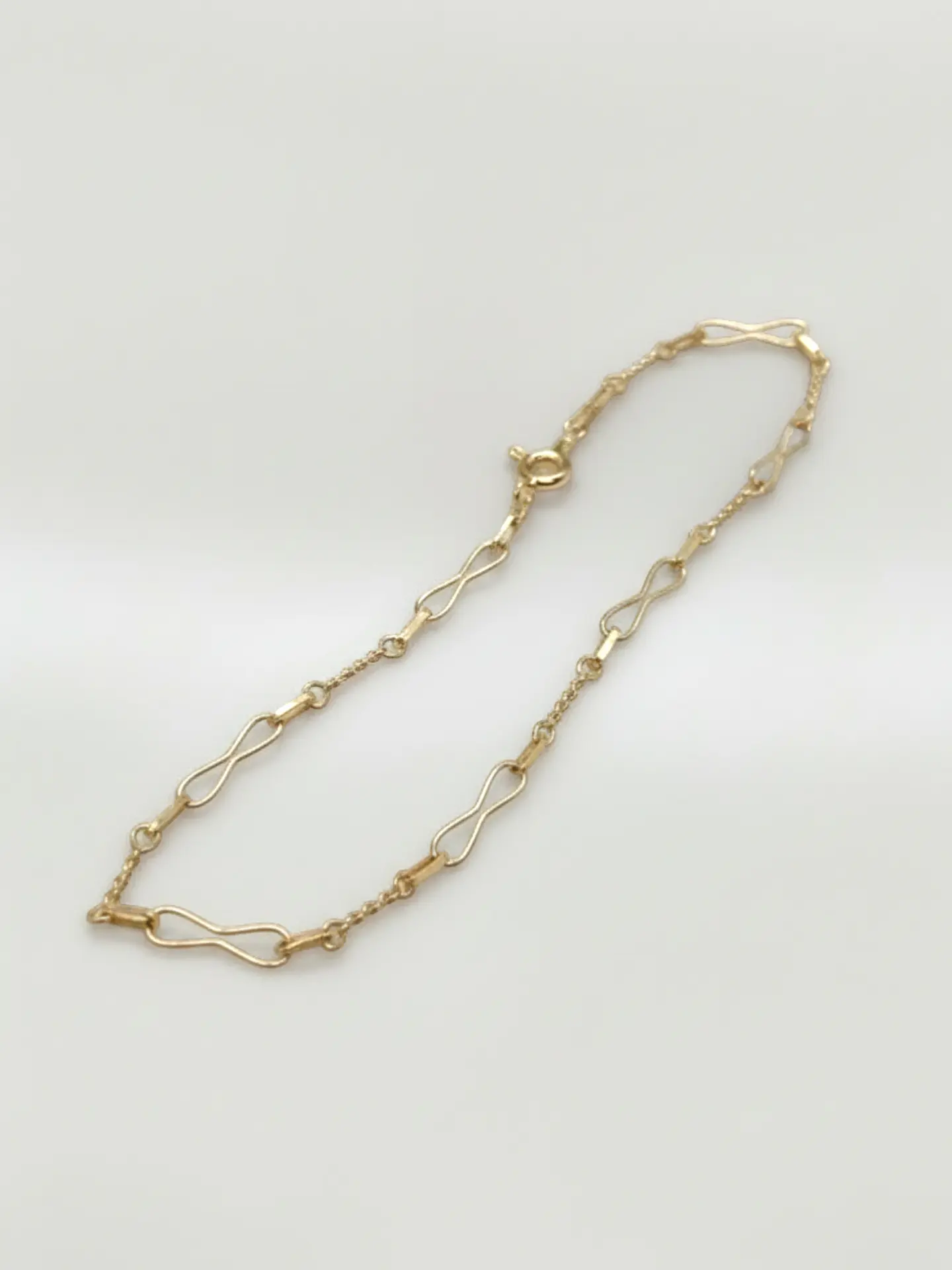 Pulsera Infinito Unión Eterna Oro 18k 4