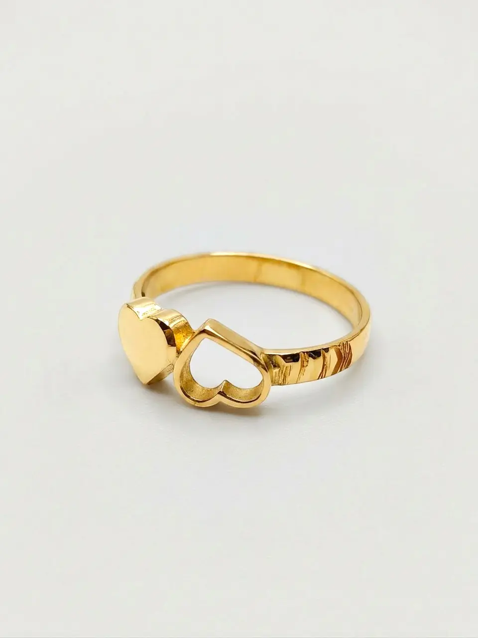 Anillo Tú y Yo Almas Gemelas Oro 18k 1