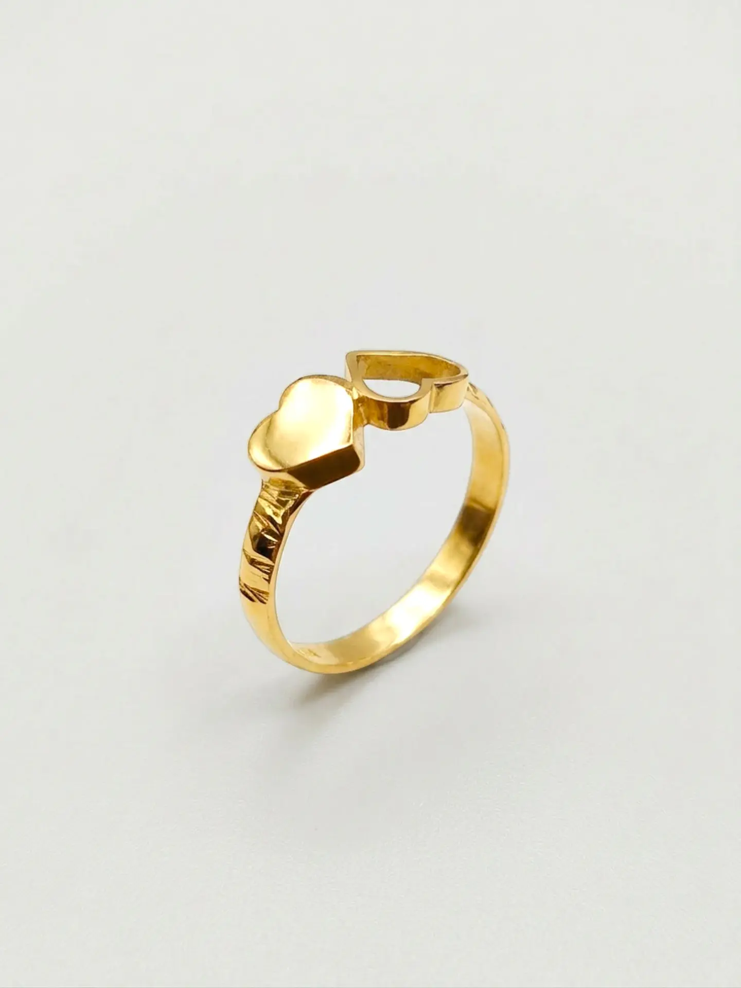 Anillo Tú y Yo Almas Gemelas Oro 18k 4