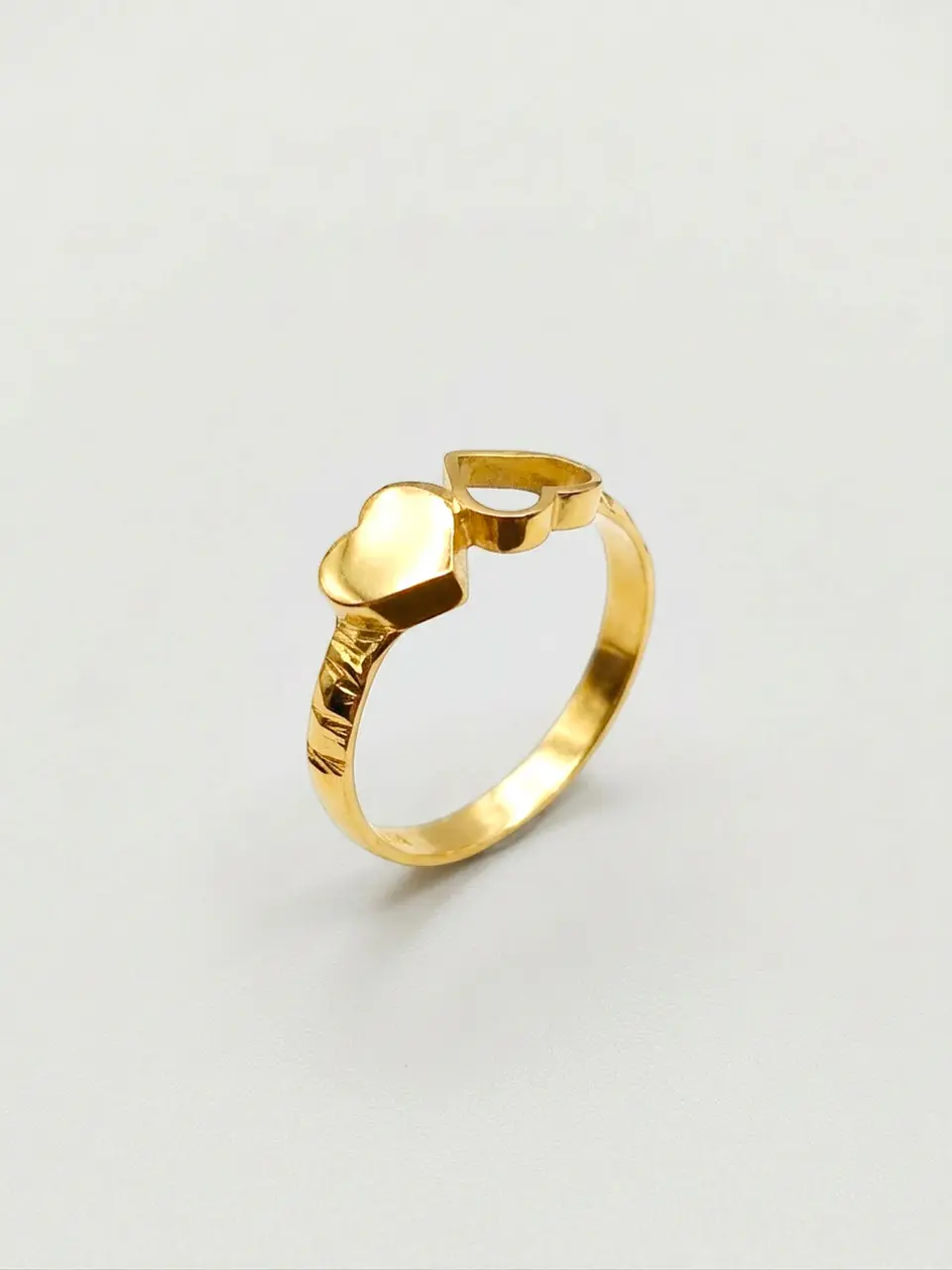 Anillo Tú y Yo Almas Gemelas Oro 18k 4