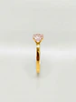 Anillo Solitario Mística Rosa de Francia Oro 18k - Miniatura 2
