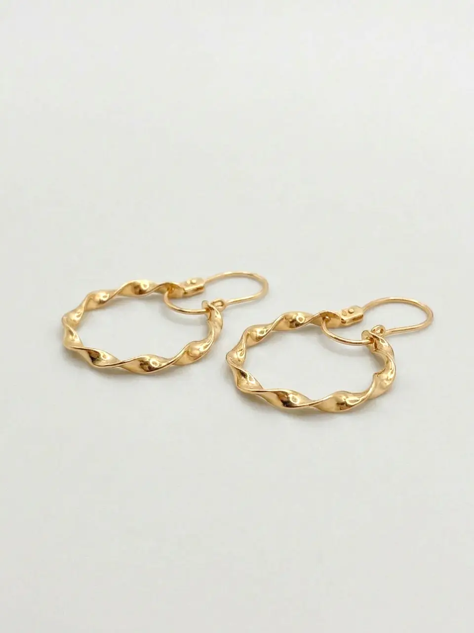 Aros Argollas Espiral de Gala Oro 18k 1