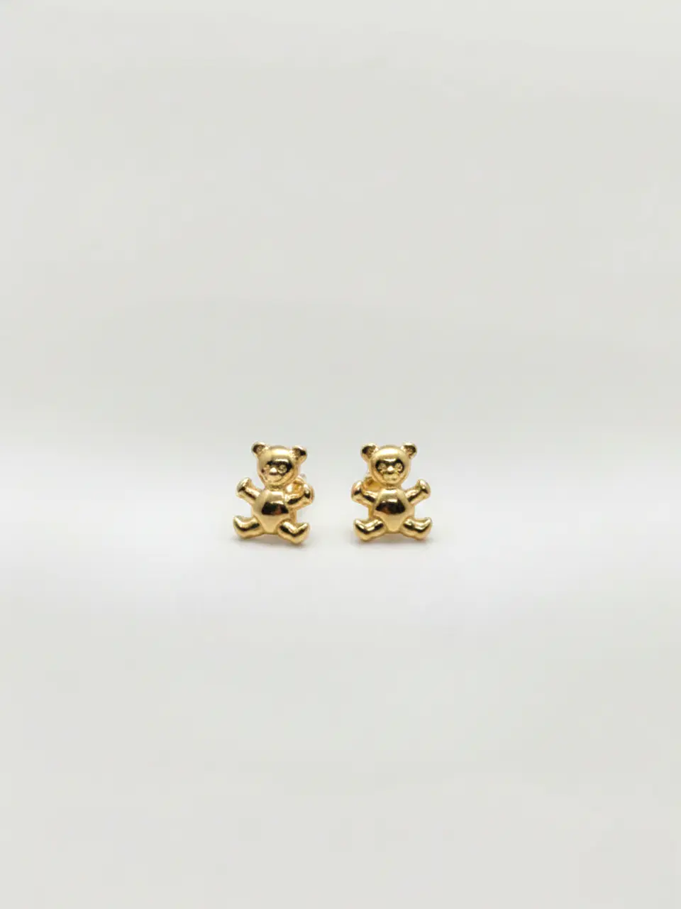 Aros Ositos de Oro Delicadeza Oro 18k 1