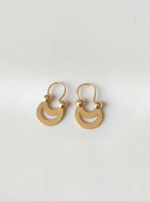 Aros Cultura Araucana de Gala Oro 18k