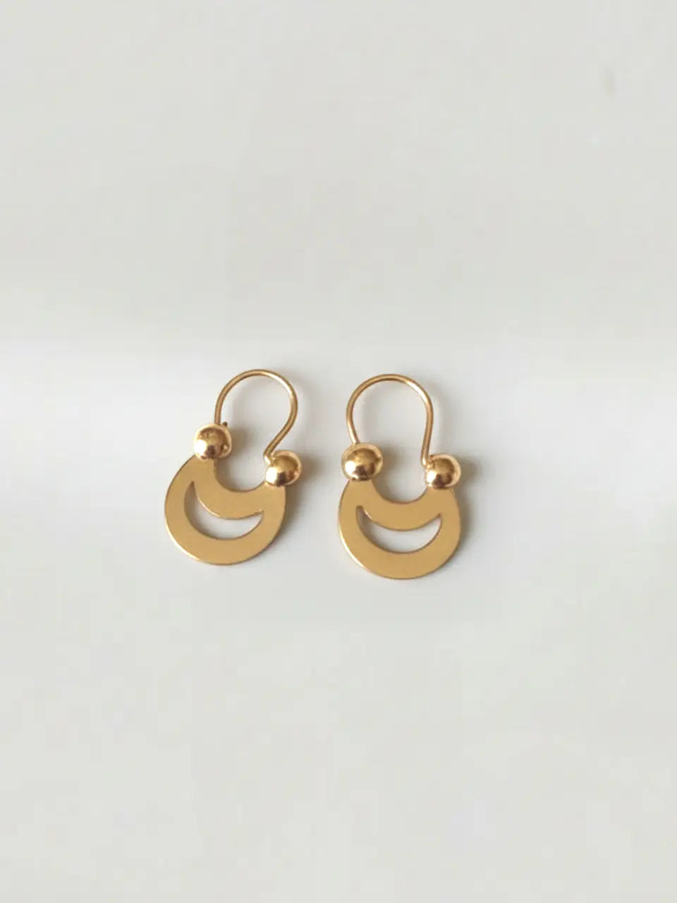 Aros Cultura Araucana de Gala Oro 18k 1