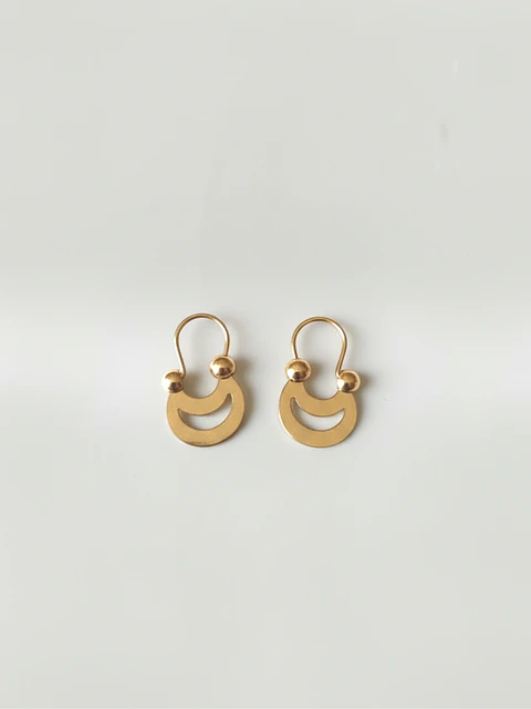 Aros Cultura Araucana de Gala Oro 18k