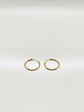 Aros Tubulares Minimalistas Oro 18k - Miniatura 2