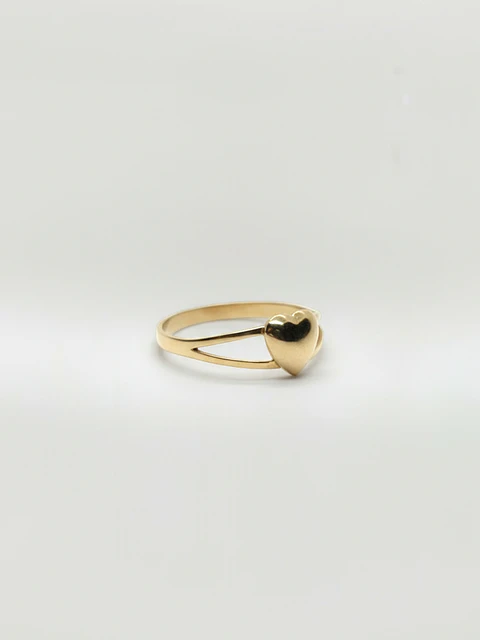 Anillo Corazón Esencia de Amor Oro 18k