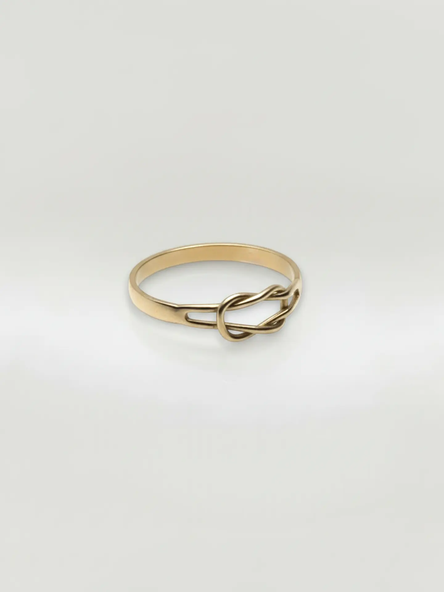 Anillo Nudo Eterno Oro 18k 1
