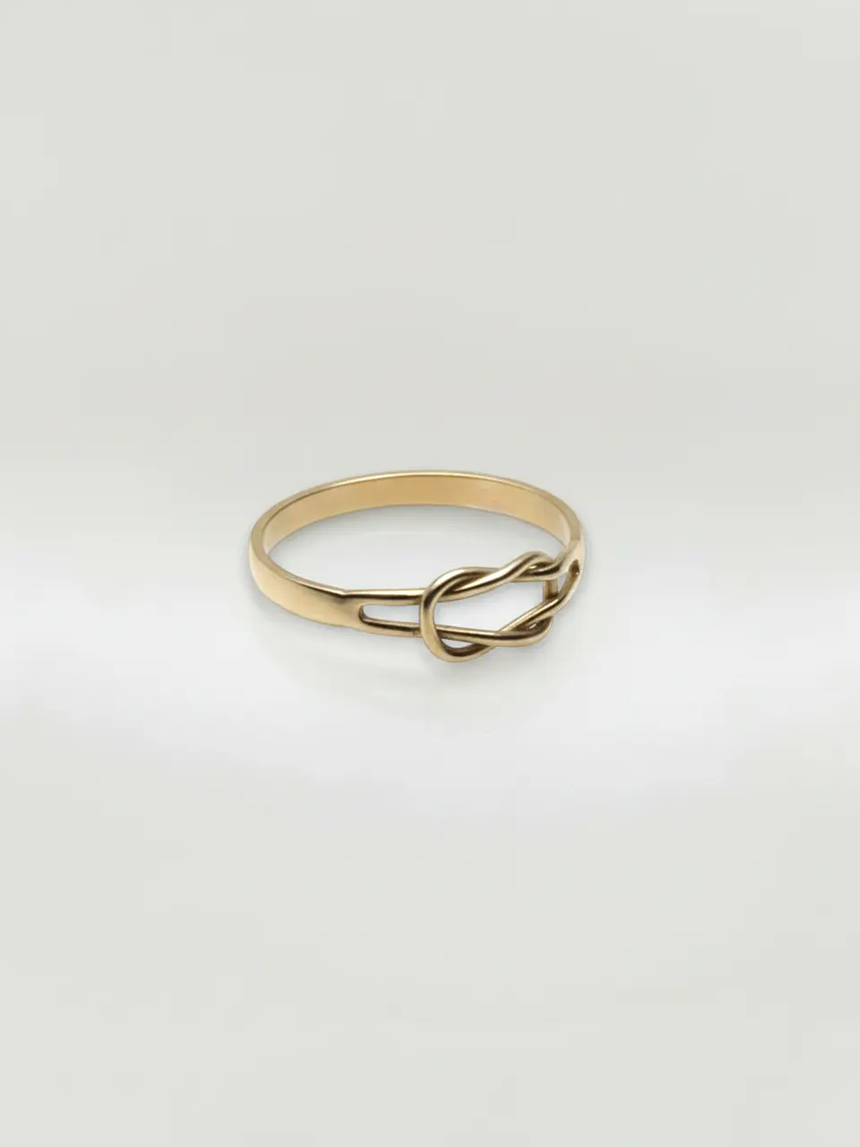 Anillo Nudo Eterno Oro 18k 1
