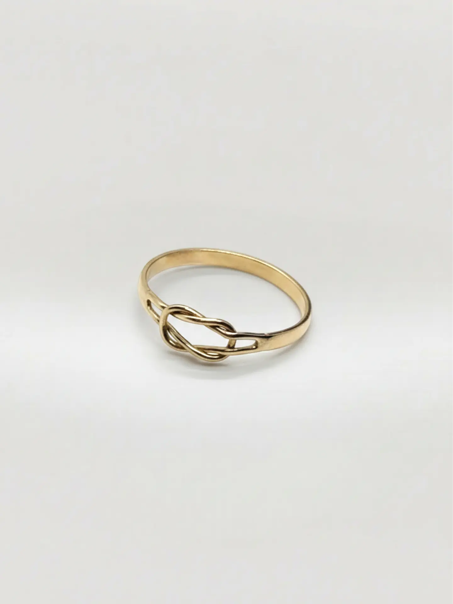 Anillo Nudo Eterno Oro 18k 2