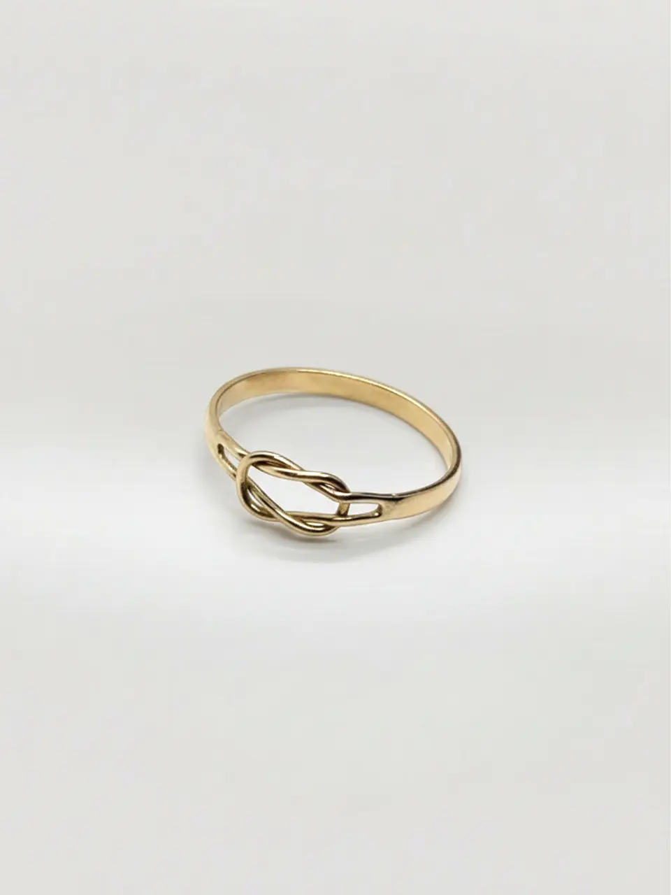 Anillo Nudo Eterno Oro 18k 2