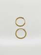Aros Tubulares de Diseño Limpio Oro 18k - Miniatura 1