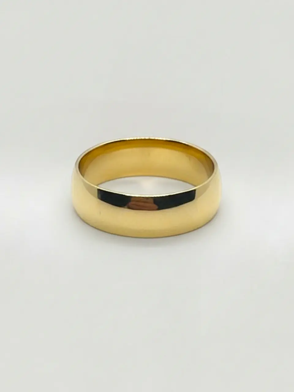 Argolla Media Caña Oro 18k 1