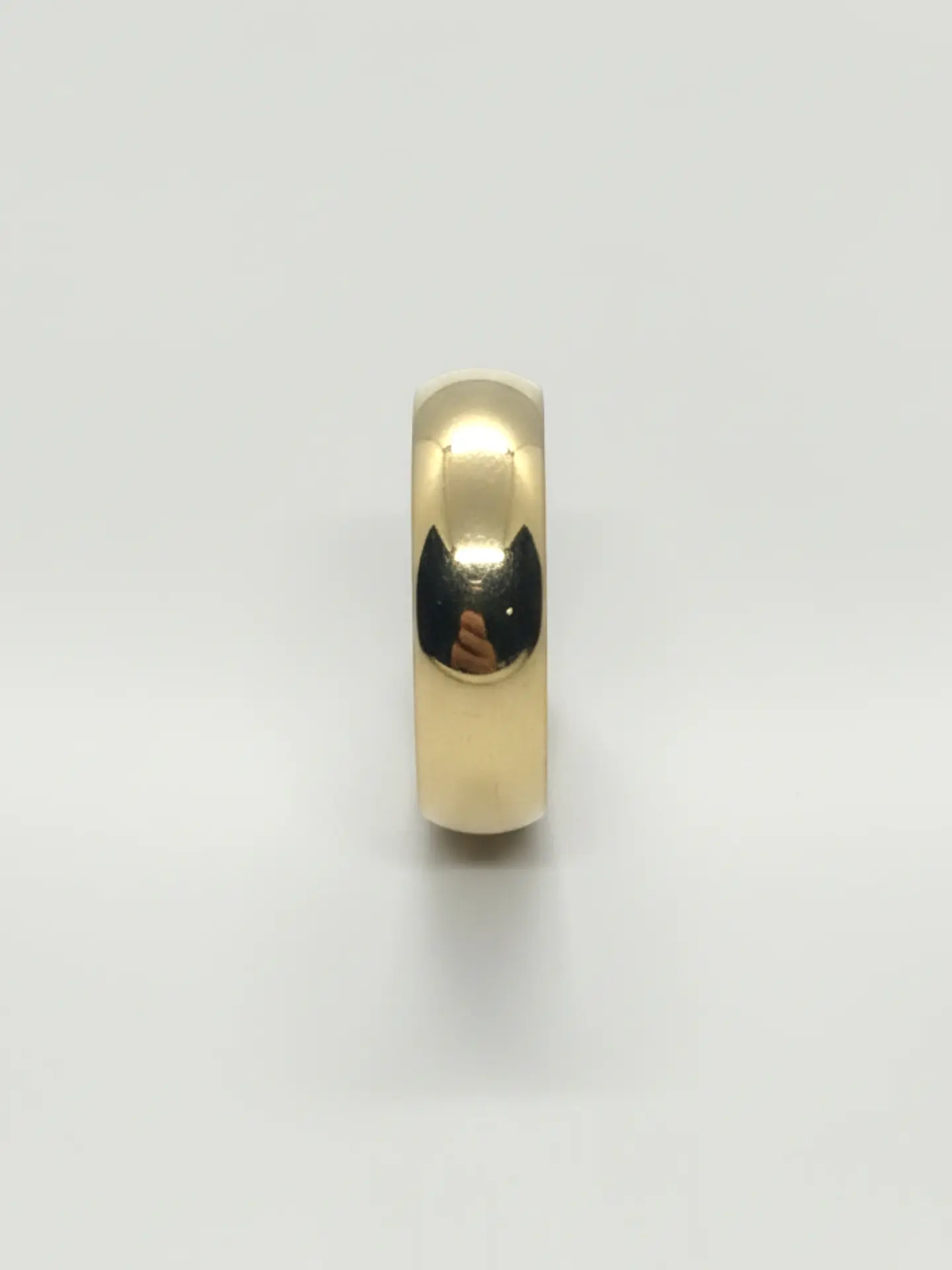 Argolla Esencia Media Caña Oro 18k 2