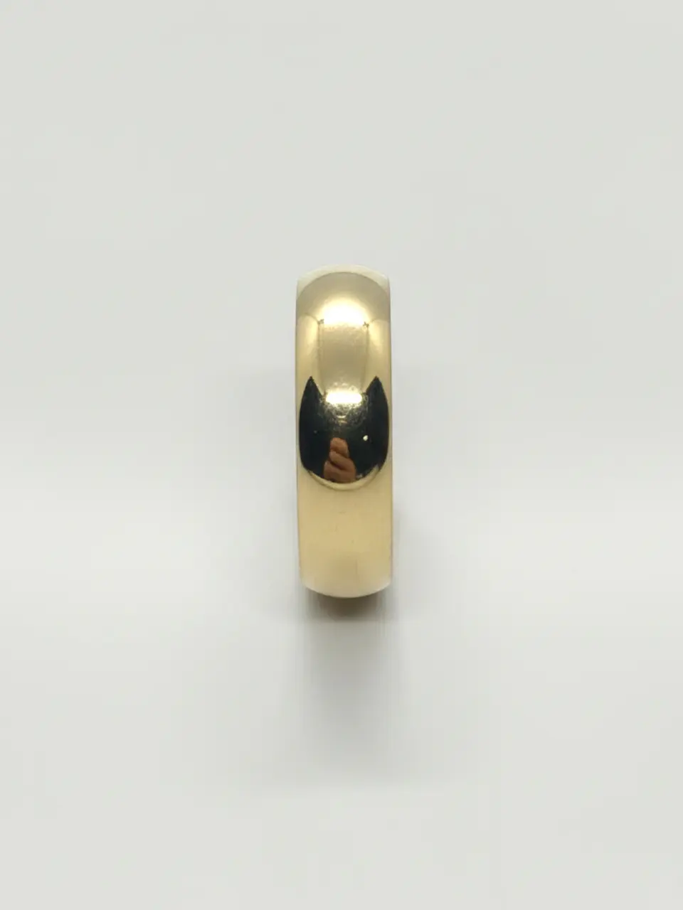 Argolla Esencia Media Caña Oro 18k 2