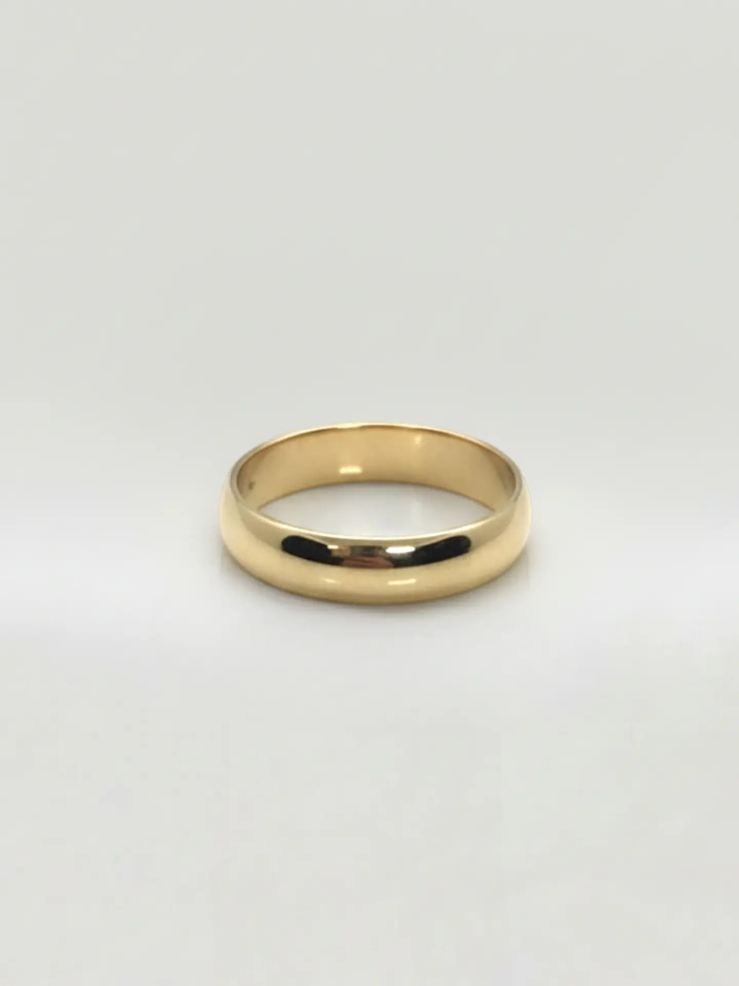 Argolla Esencia Media Caña Oro 18k 3