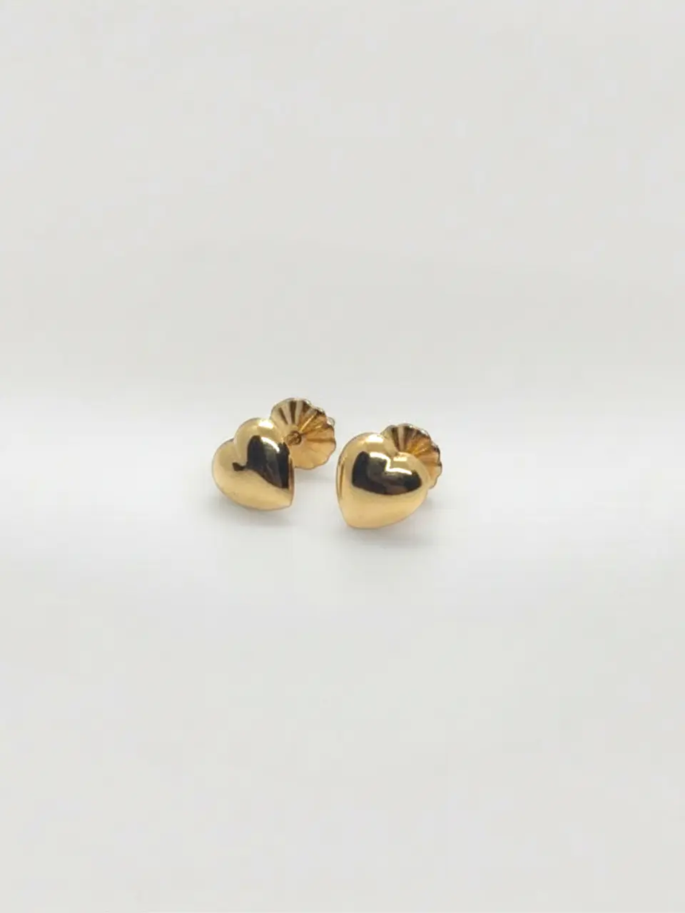 Aros Corazón Esencia Oro 18k 3