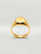 Anillo Sello de Prestigio Circular Oro 18k - Miniatura 2