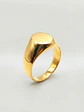 Anillo Sello de Prestigio Circular Oro 18k - Miniatura 3