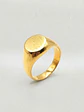 Anillo Sello de Prestigio Circular Oro 18k - Miniatura 4