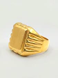Anillo Sello de Prestigio Cuadrado Oro 18k - Miniatura 5