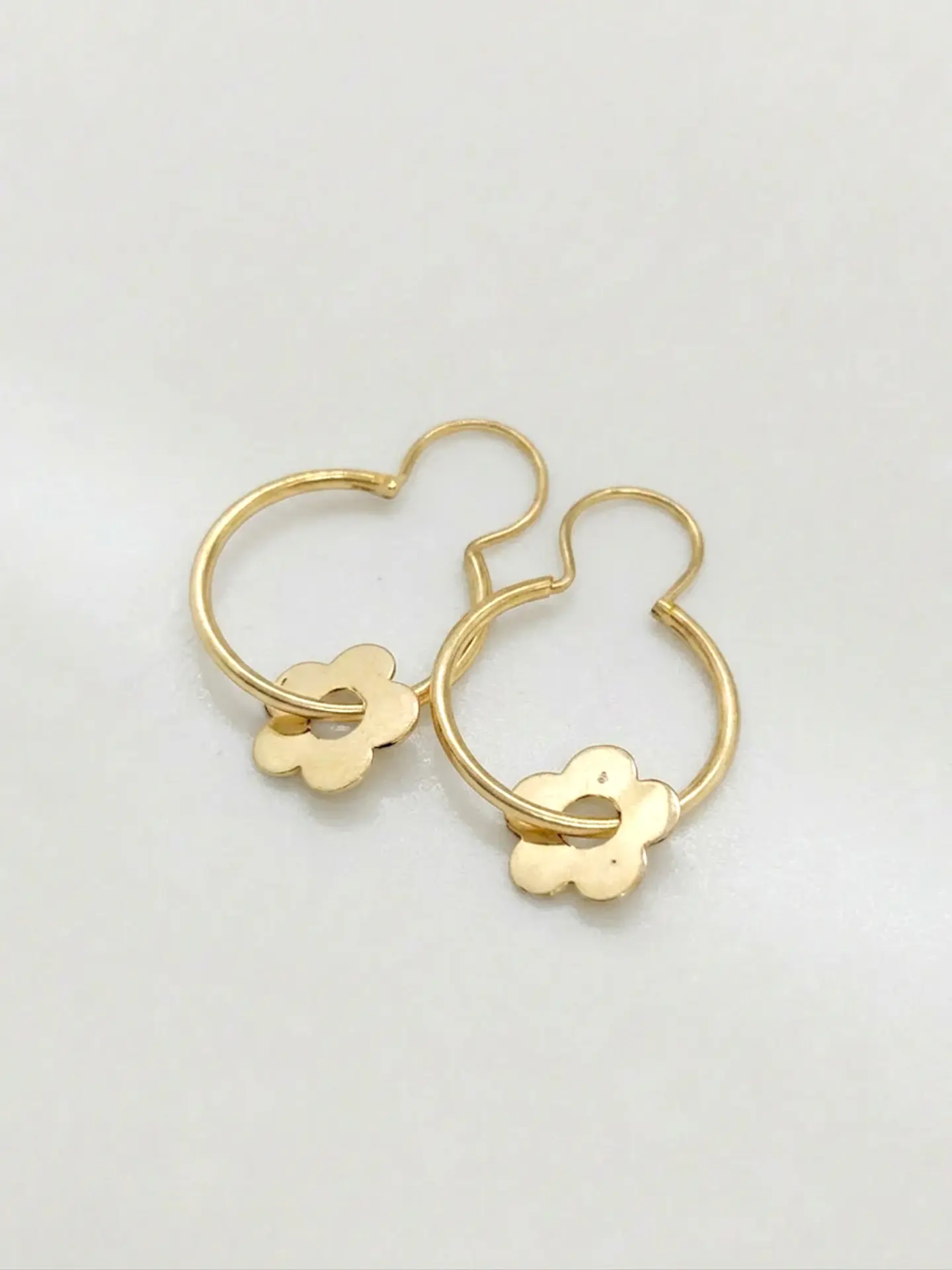 Aros Tubulares Jardín Oro 18k 1