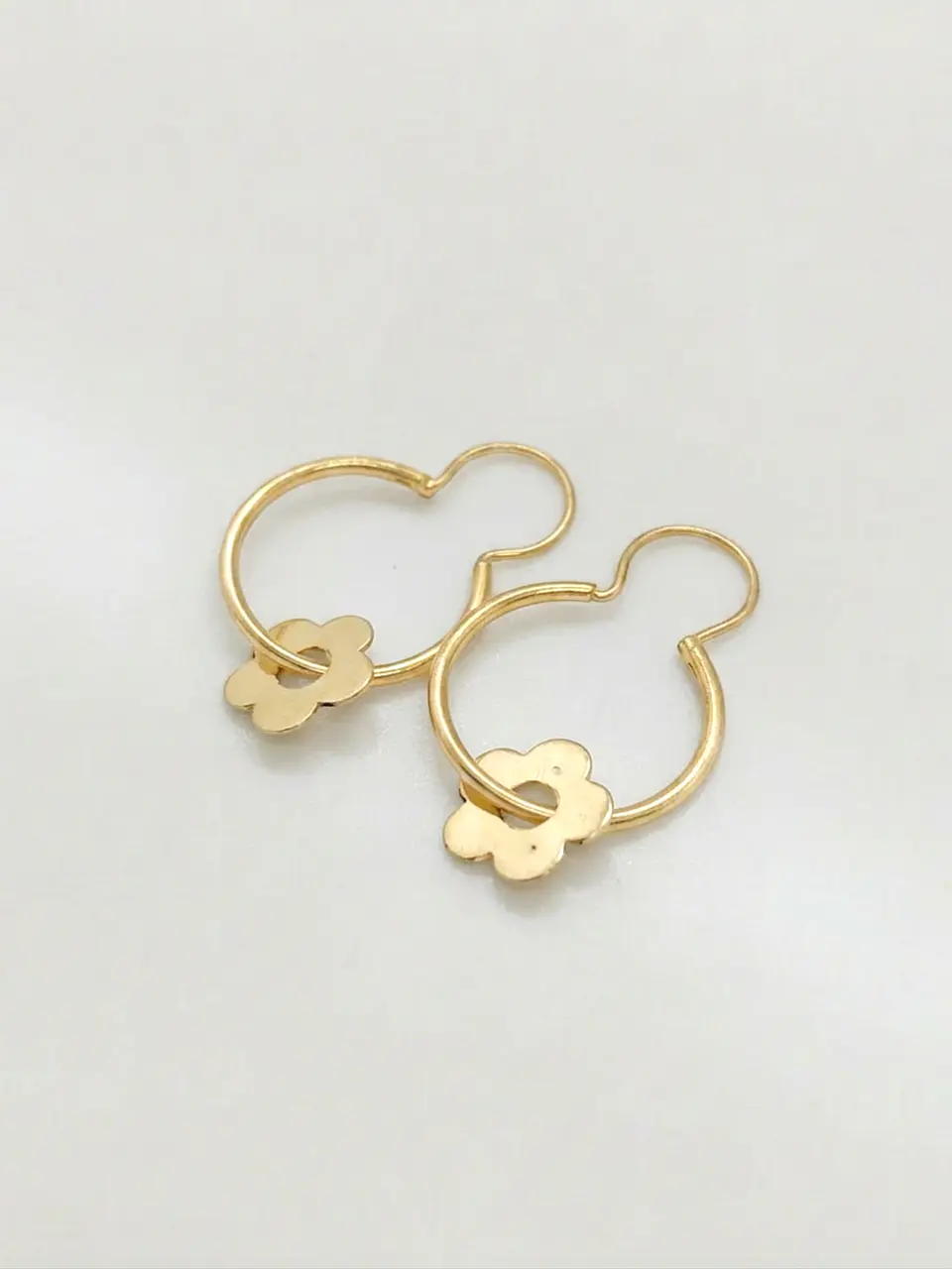 Aros Tubulares Jardín Oro 18k 3