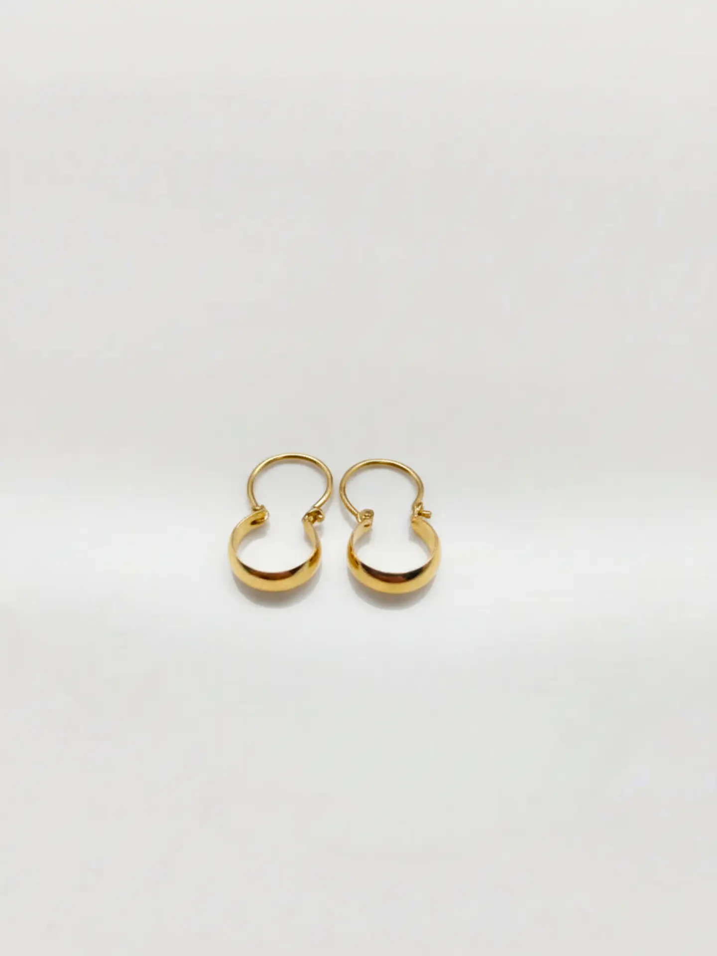 Aros Estilo Bote Tradicional Oro 18k 3