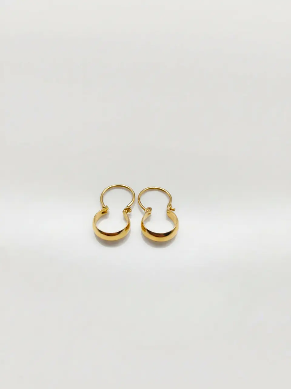 Aros Estilo Bote Tradicional Oro 18k 3