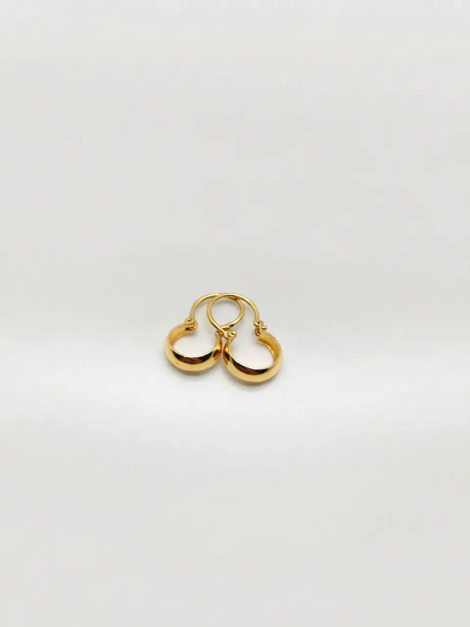 Aros Estilo Bote Tradicional Oro 18k 4