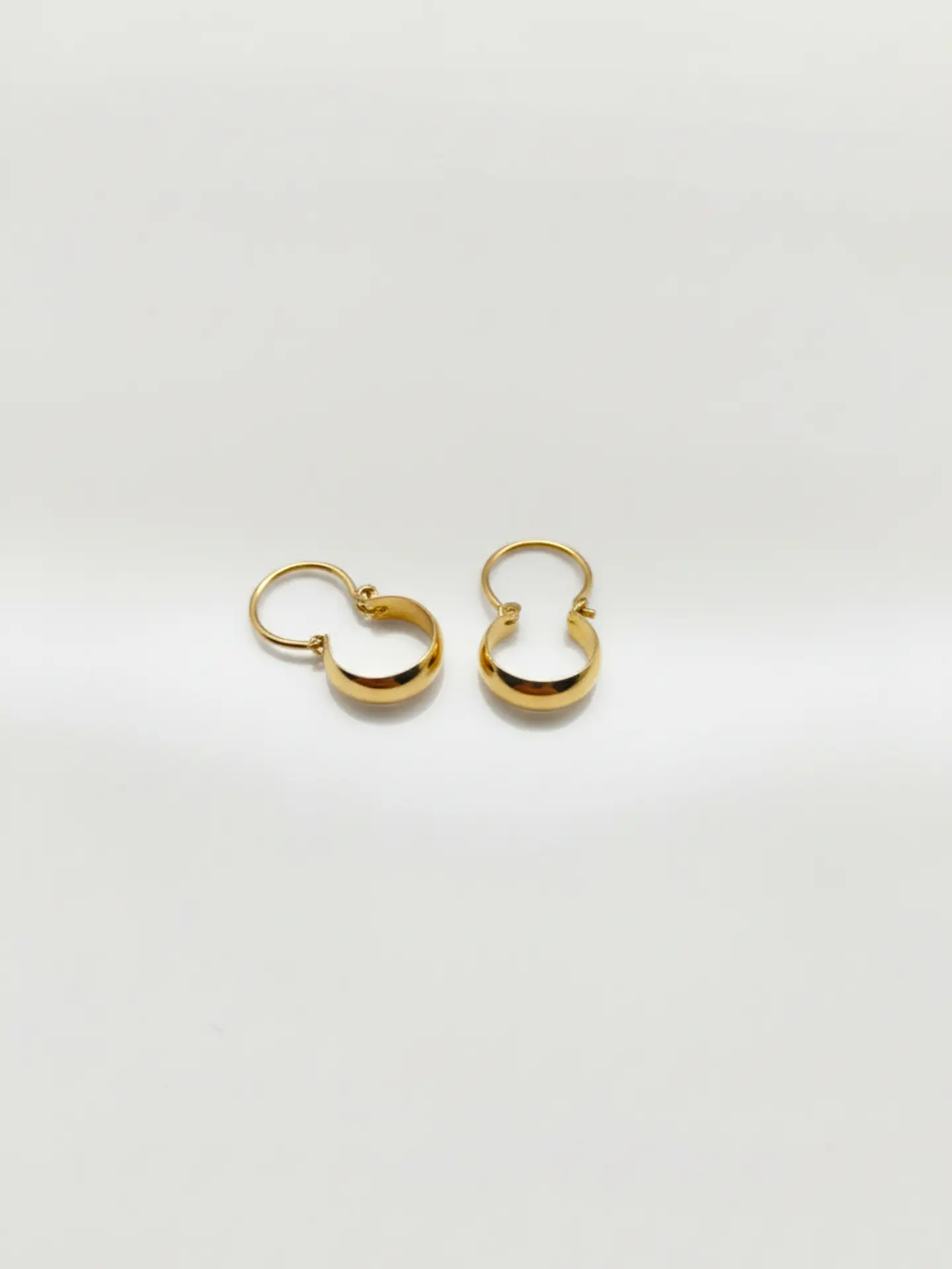 Aros Estilo Bote Tradicional Oro 18k 5