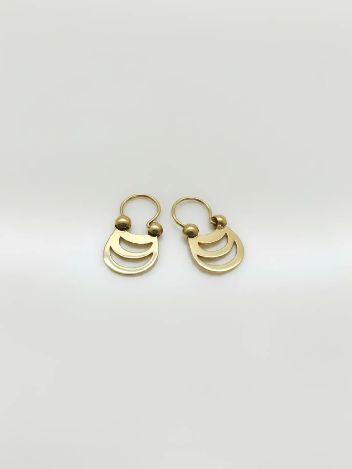 Aros Argollas Tradición Mapuche Oro 18k 3