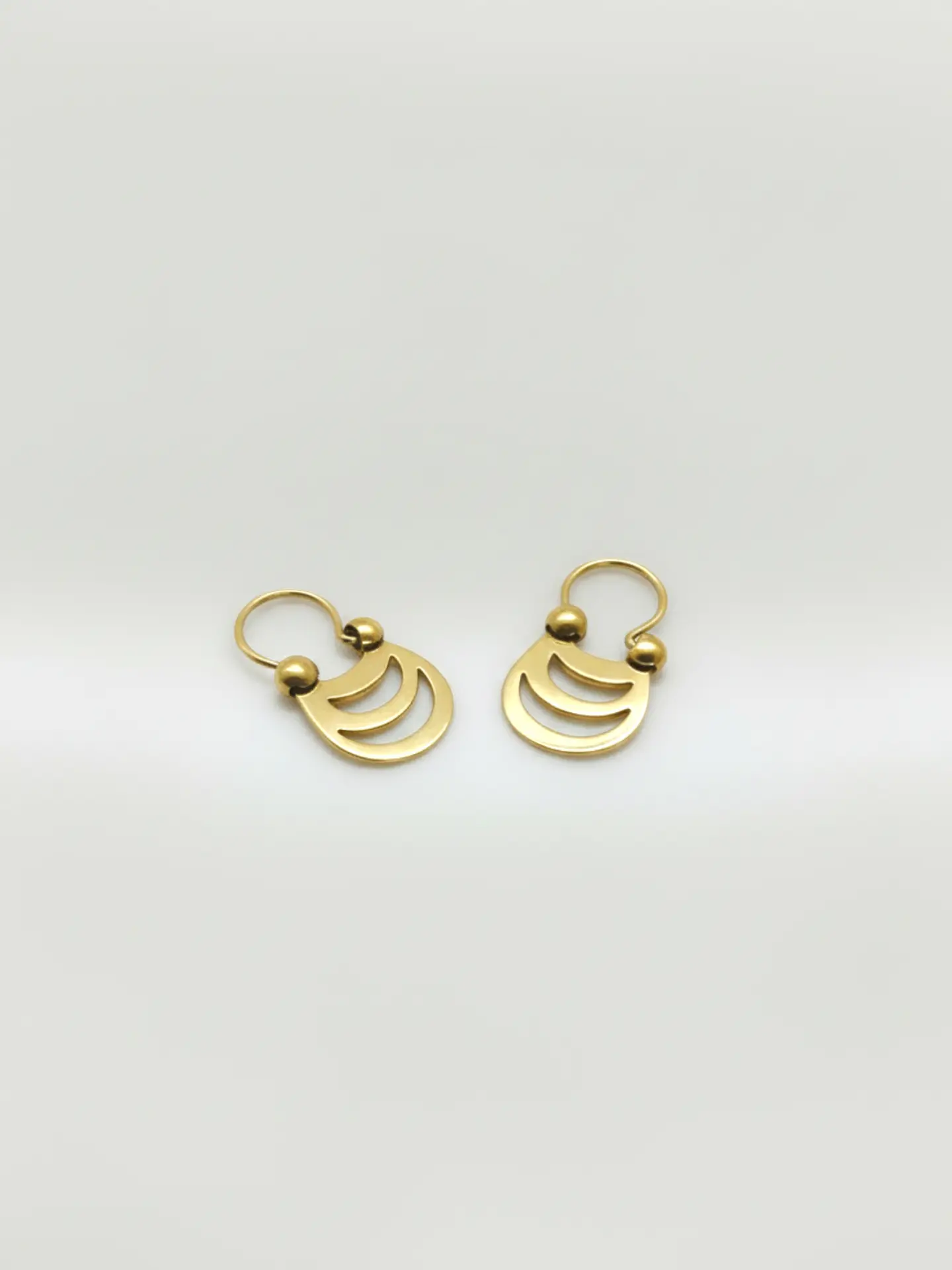 Aros Argollas Tradición Mapuche Oro 18k 4