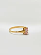 Anillo Chatón Rosa de Francia Mística Oro 18k - Miniatura 3