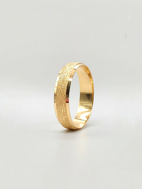 Argolla Nupcial Tallado Eterno Oro 18k