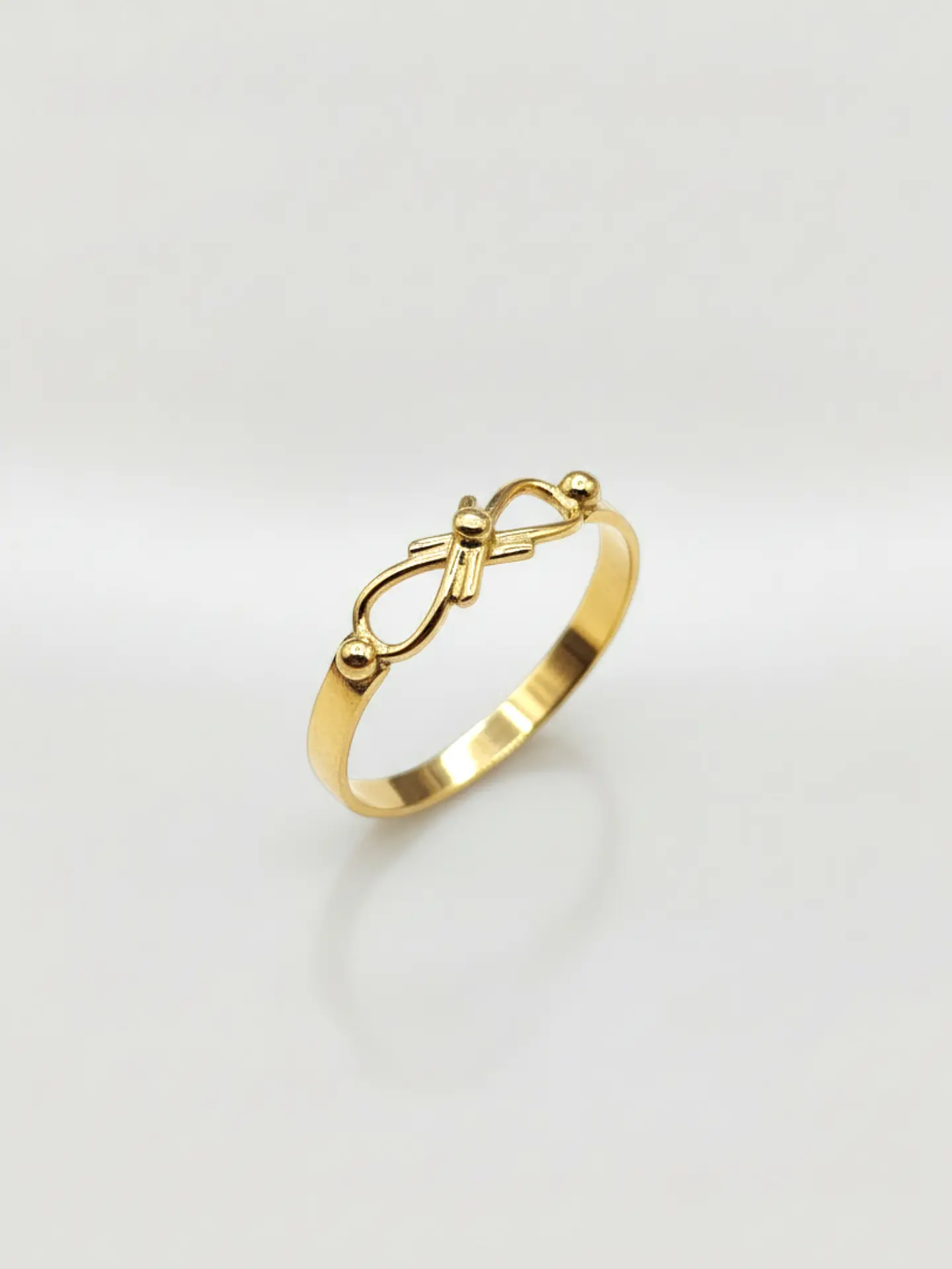 Anillo Infinito Promesa Eterna Oro 18k 4