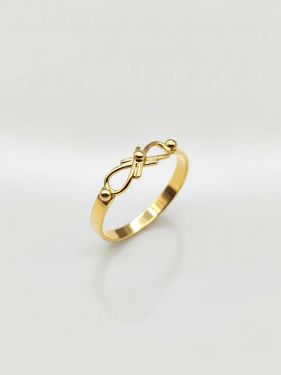 Anillo Infinito Promesa Eterna Oro 18k 4