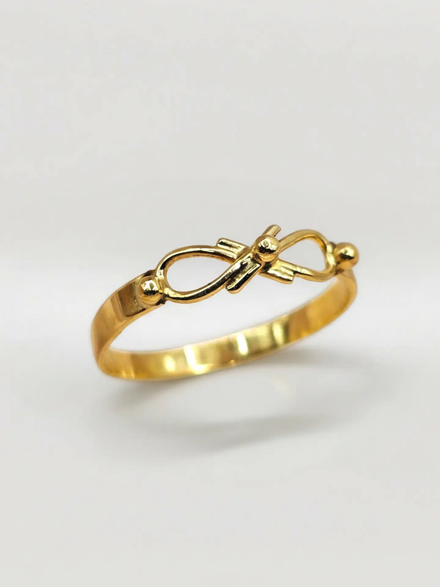 Anillo Infinito Promesa Eterna Oro 18k 6