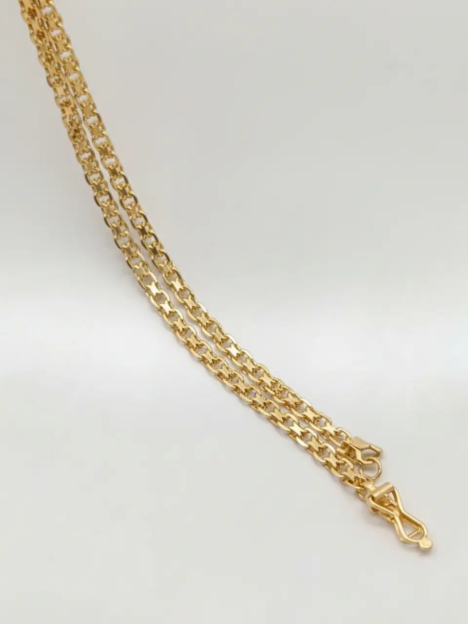 Pulsera Tejido Bismark de Gala Oro 18k 2