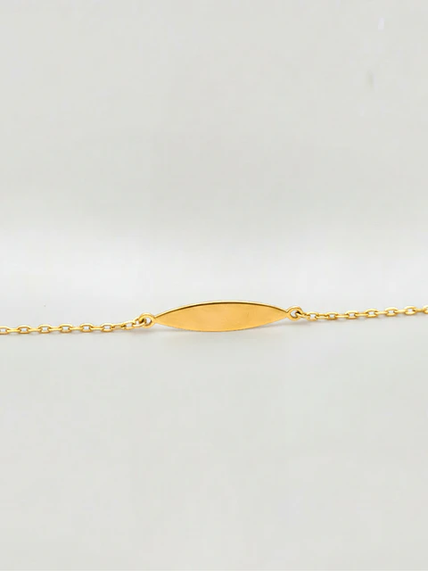 Pulsera Primer Legado Identidad Oro 18k