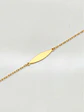 Pulsera Primer Legado Identidad Oro 18k - Miniatura 1