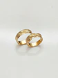 Argollas Nupciales Satín de Estatus 5 mm Oro 18k - Miniatura 3