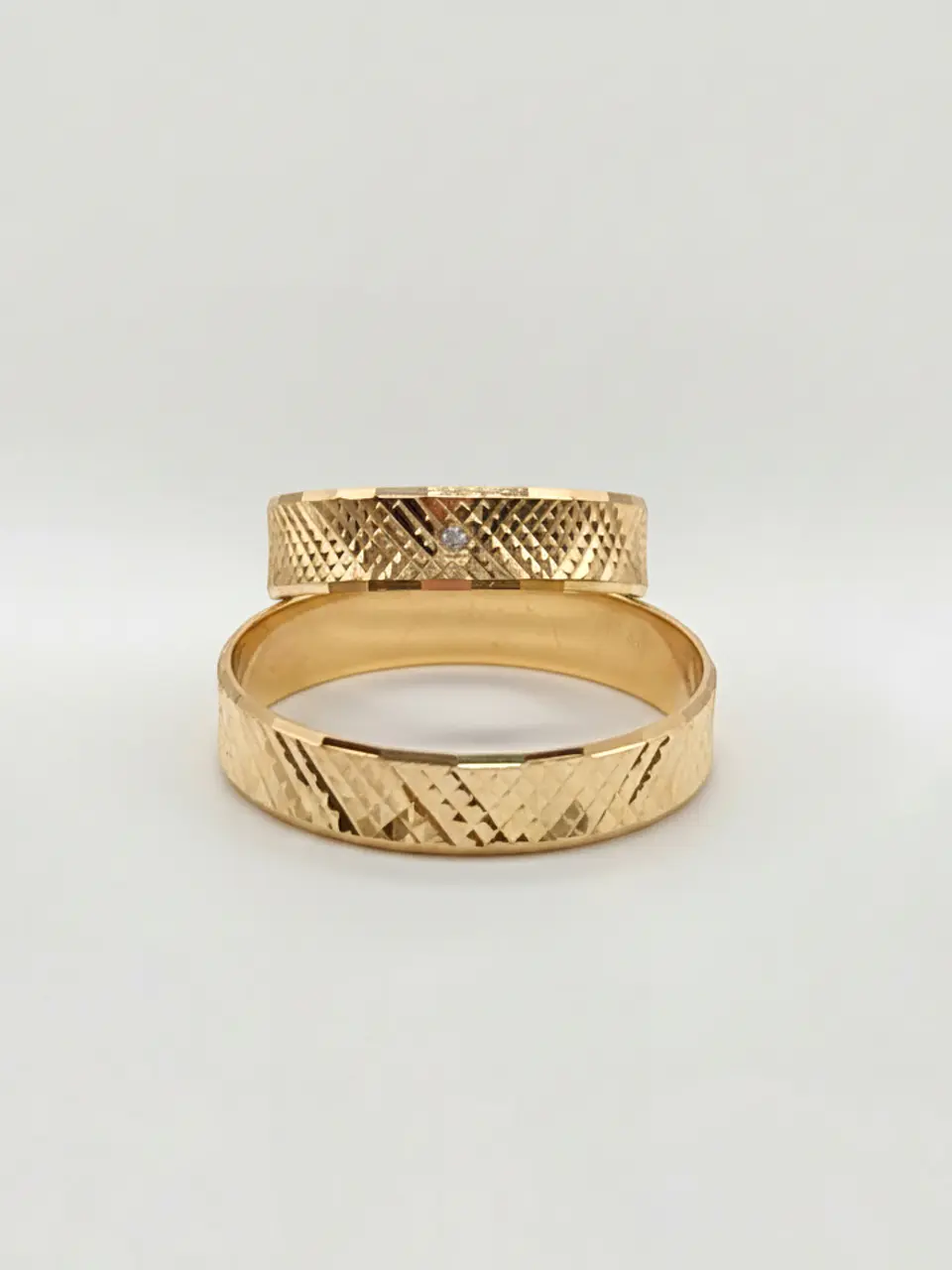 Argollas Nupciales Satín de Estatus 5 mm Oro 18k 1